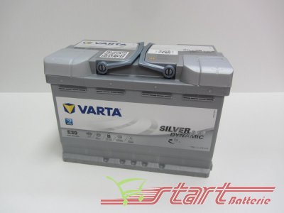 Varta Start&Stop Plus E39 12V  70Ah 760A L3